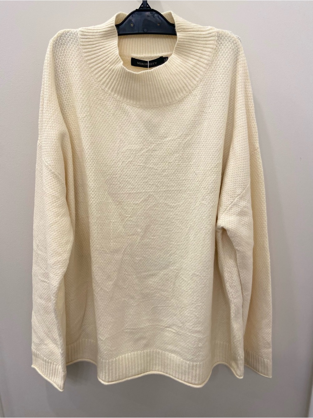 Off-White Sweater - Cozy Knit Pullover